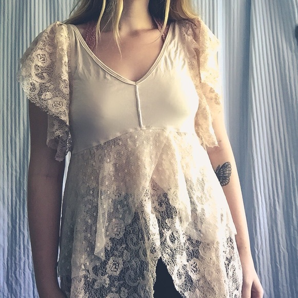 Free People Lace blouse - Picture 2 of 6